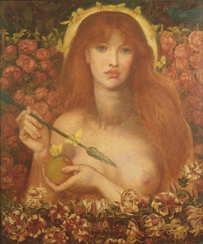 ヴィーナスバーティコルディア、1868年（11103も参照） 作： Dante Gabriel Charles Rossetti